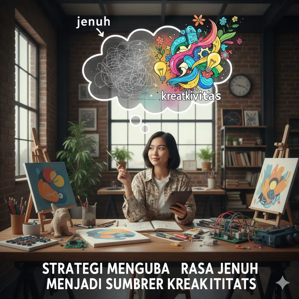 Mengubah Rasa Jenuh Menjadi Sumber Kreativitas