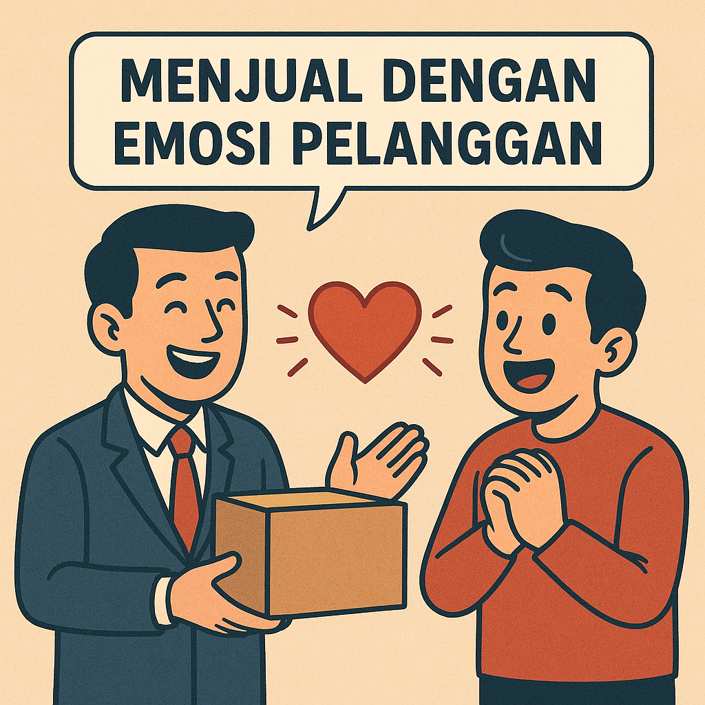 MENJUAL DENGAN EMOSI PELANGGAN