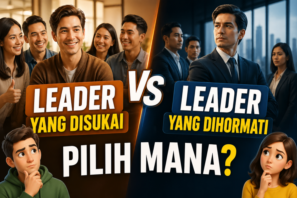 Tentang Leader yang Disukai vs Leader yang Dihormati: Pilih Mana?