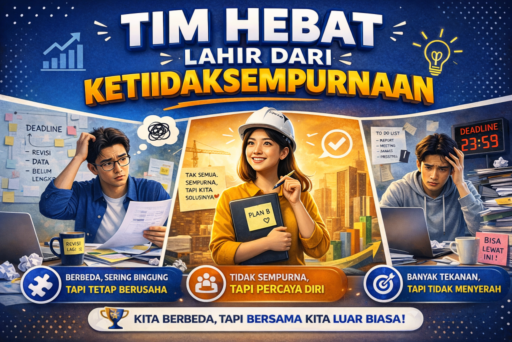Tim Hebat Lahir dari Ketidaksempurnaan