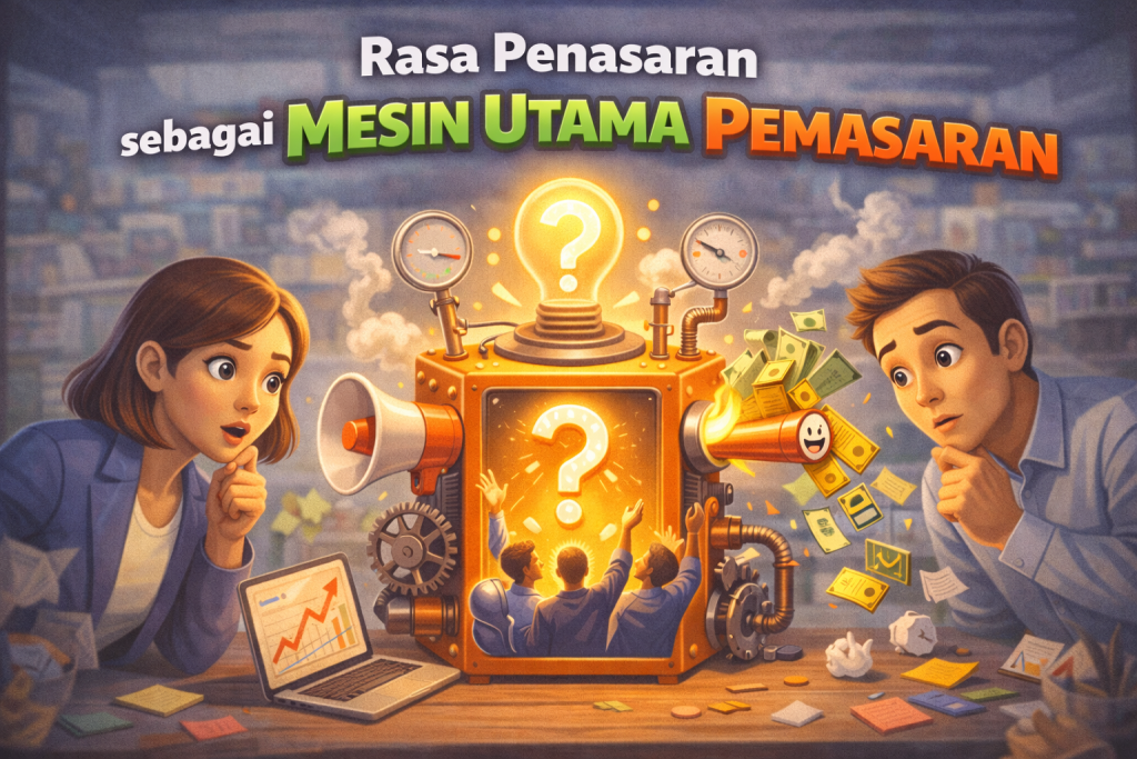 Rasa Penasaran sebagai Mesin Utama Pemasaran