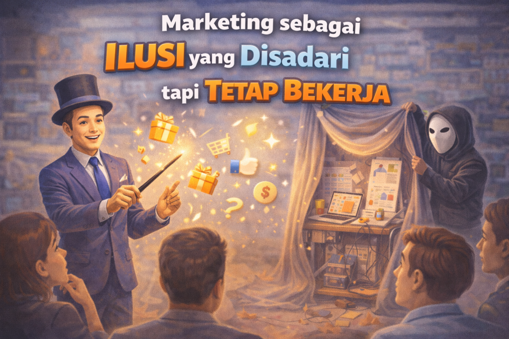 Marketing sebagai Ilusi yang Disadari tapi Tetap Bekerja