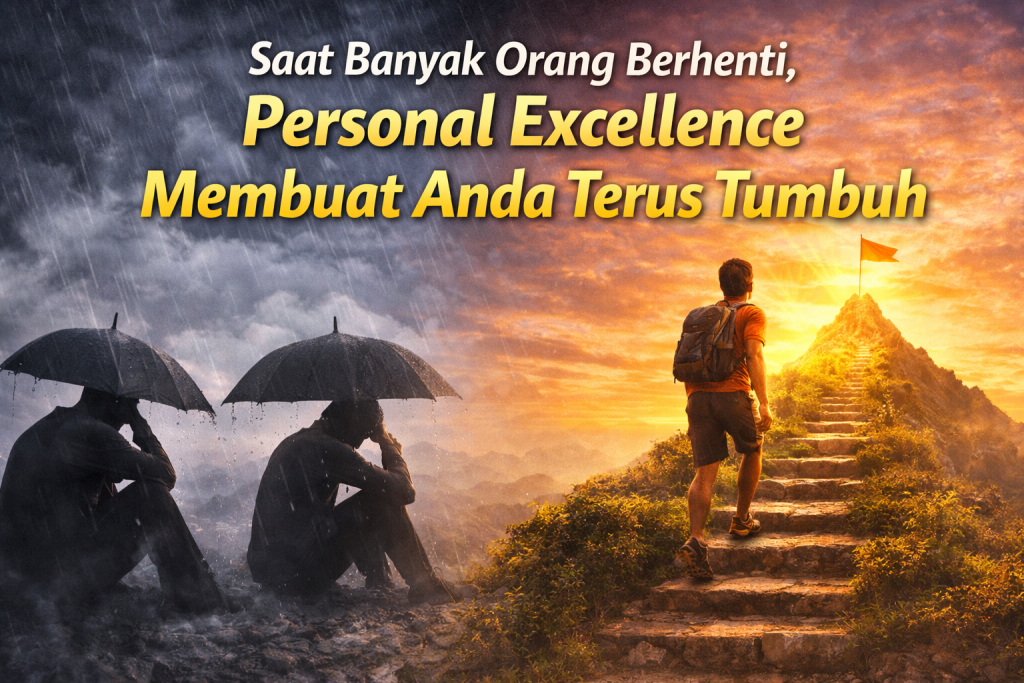 Saat Banyak Orang Berhenti, Personal Excellence Membuat Anda Terus Tumbuh