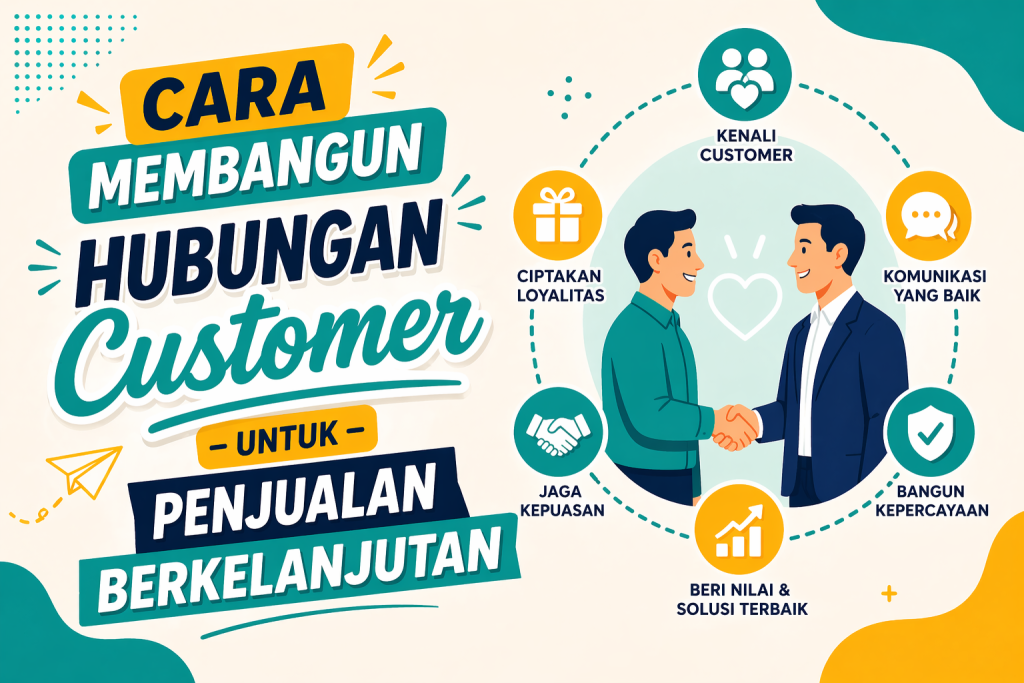 Cara Membangun Hubungan Customer untuk Penjualan Berkelanjutan