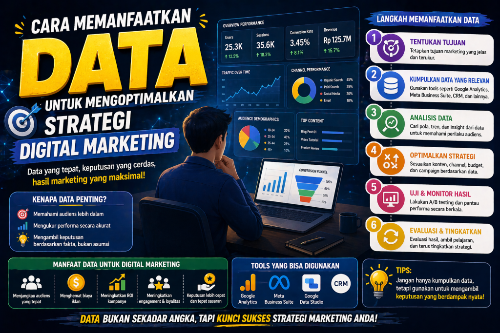Cara Memanfaatkan Data Digital Marketing