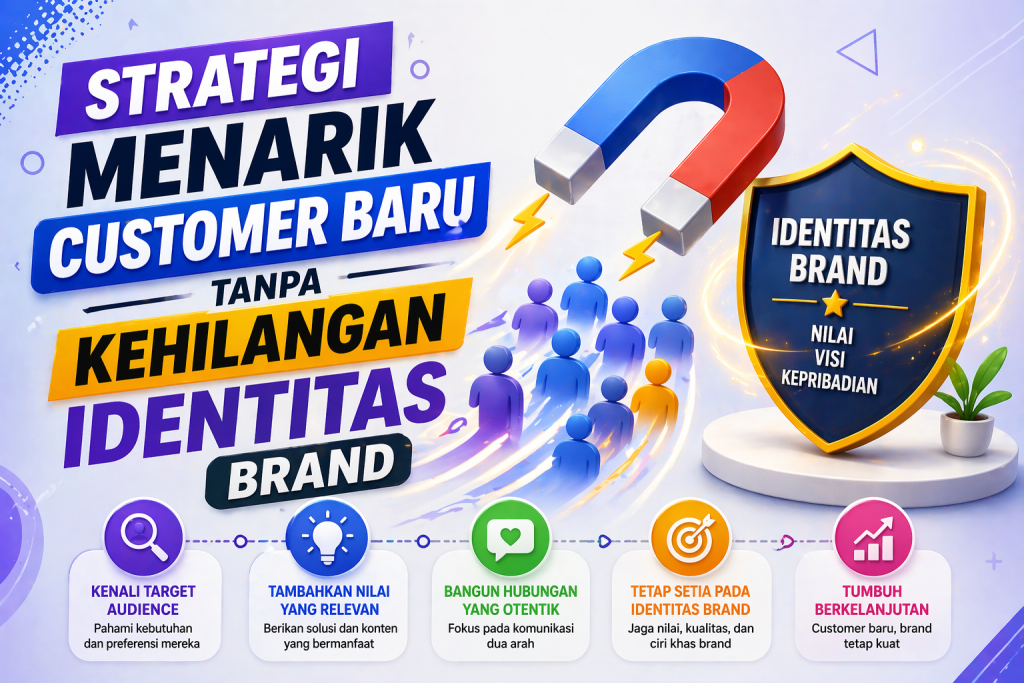 Strategi Menarik Customer Baru Tanpa Kehilangan Identitas Brand