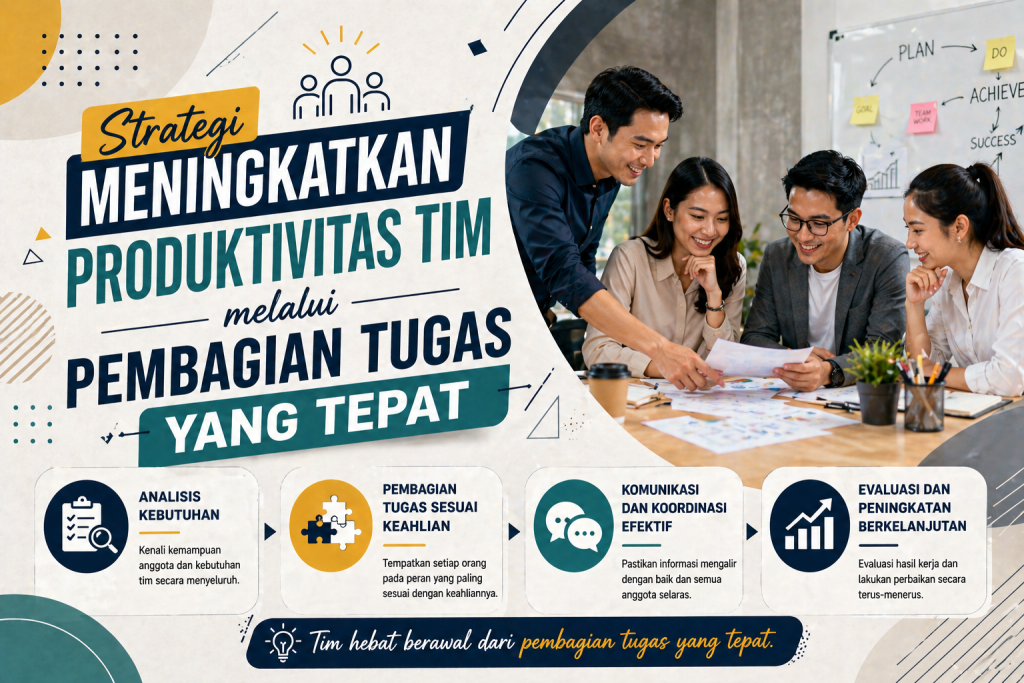 Strategi Meningkatkan Produktifitas Tim dengan Sistem yang Tepat