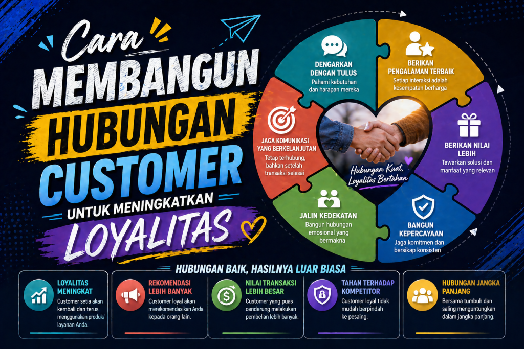 Cara Membangun Hubungan Customer untuk Meningkatkan Loyalitas