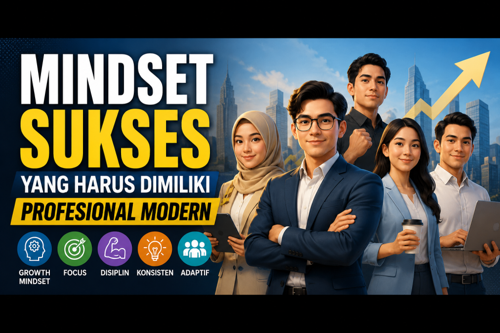 Mindset Sukses yang Harus Dimiliki Profesional Modern Mindset Sukses yang Harus Dimiliki Profesional Modern