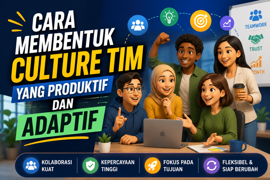 Cara Membentuk Culture Tim yang Produktif dan Adaptif