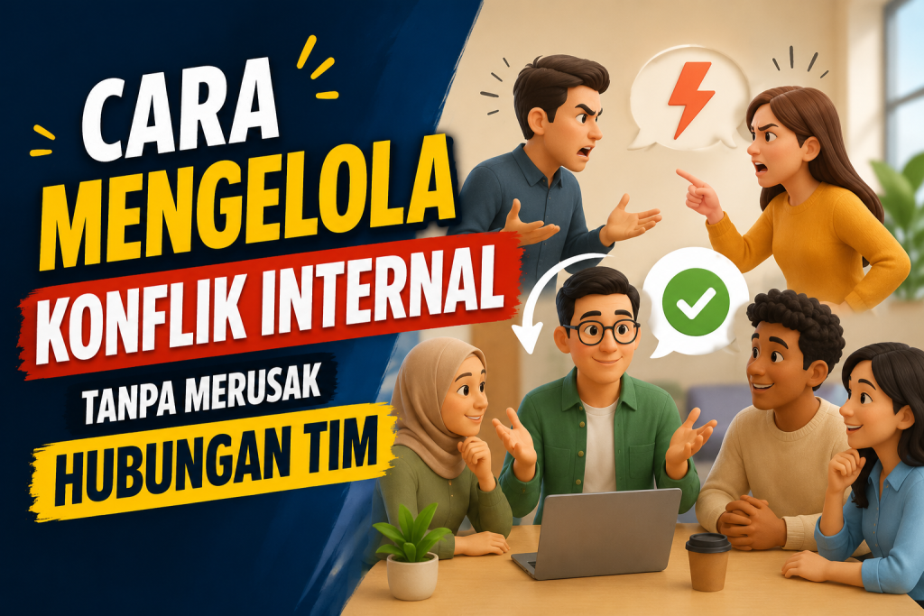 Cara Mengelola Konflik Internal Tanpa Merusak Hubungan Tim