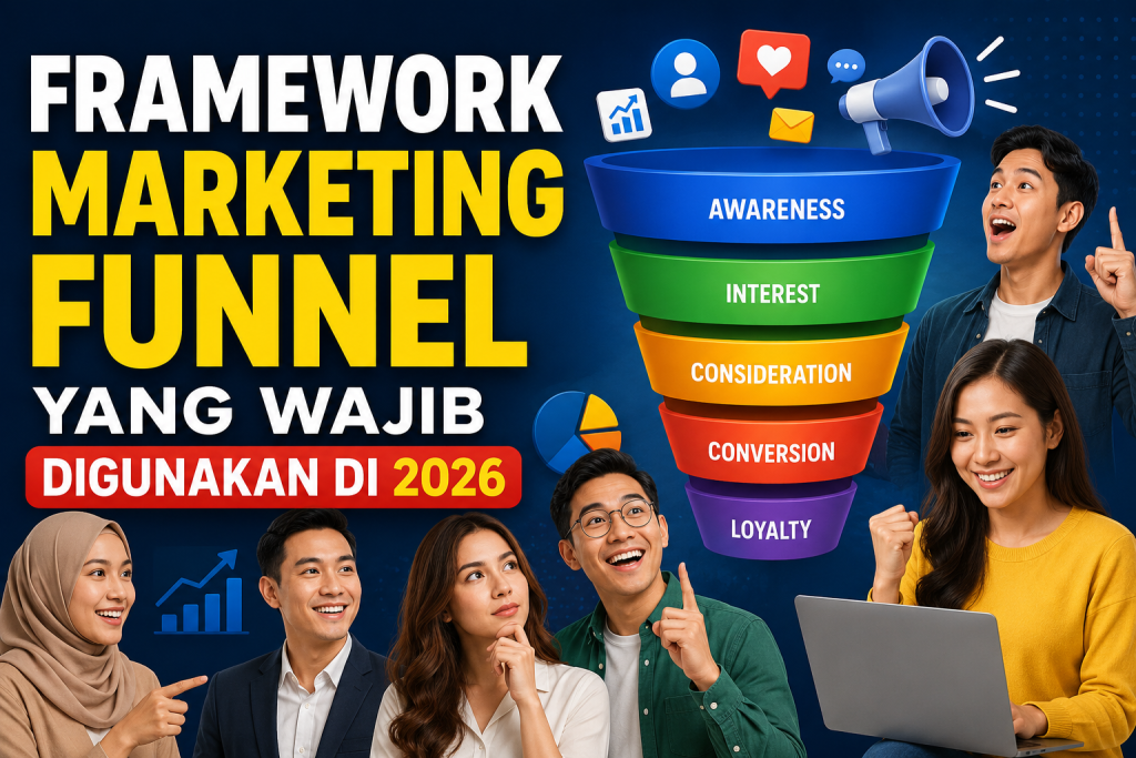 Framework Marketing Funnel Yang Wajib Digunakan di 2026