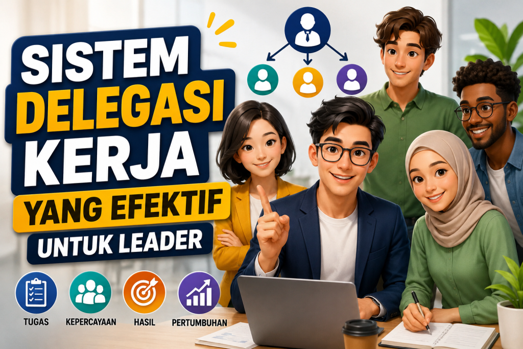 Sistem Delegasi Kerja yang Efektif untuk Leader