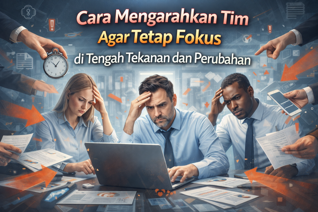 Cara Mengarahkan Tim agar Tetap Fokus di Tengah Tekanan dan Perubahan