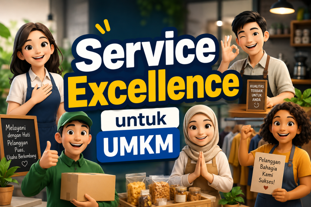 Service Excellence Untuk UMKM: Cara Sederhana Membuat Pelanggan Kembali Lagi