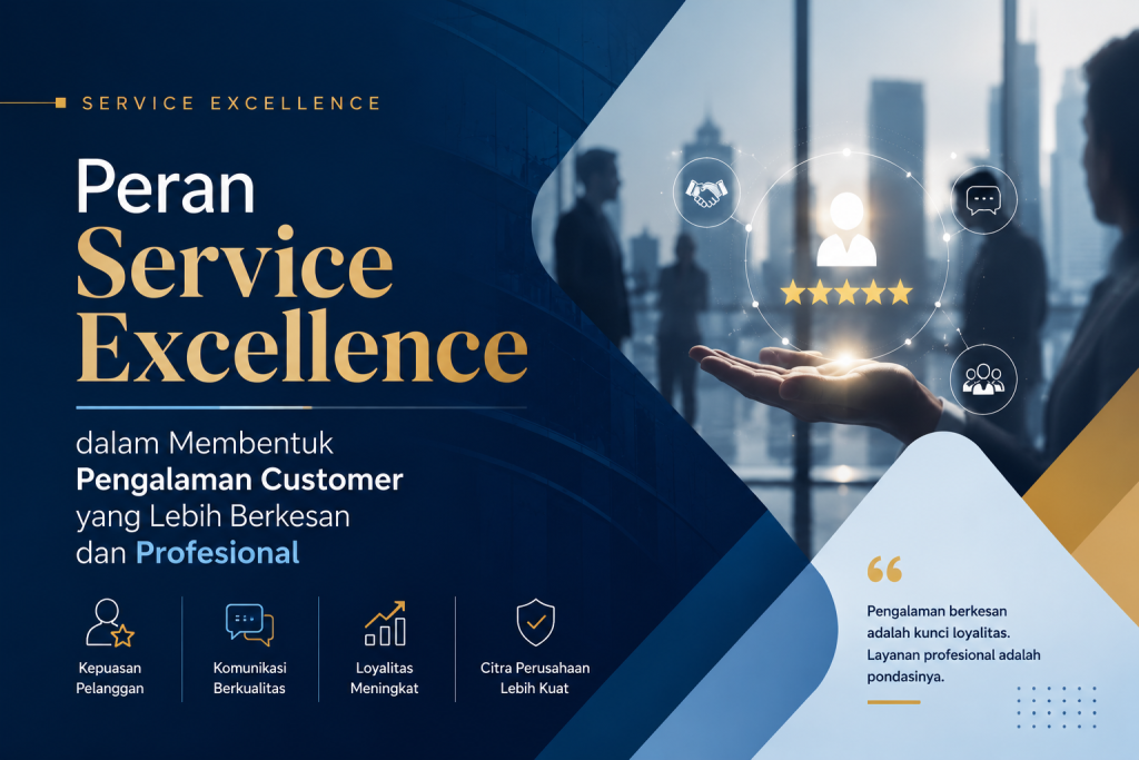 Peran Service Excellence dalam Membentuk Pengalaman Customer yang Lebih Berkesan dan Profesional Peran Service Excellence dalam Membentuk Pengalaman Customer yang Lebih Berkesan dan Profesional