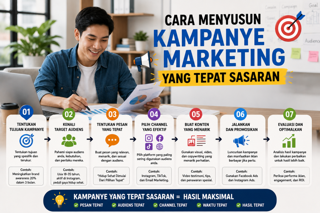 Cara Menyusun Kampanye Marketing yang Tepat Sasaran