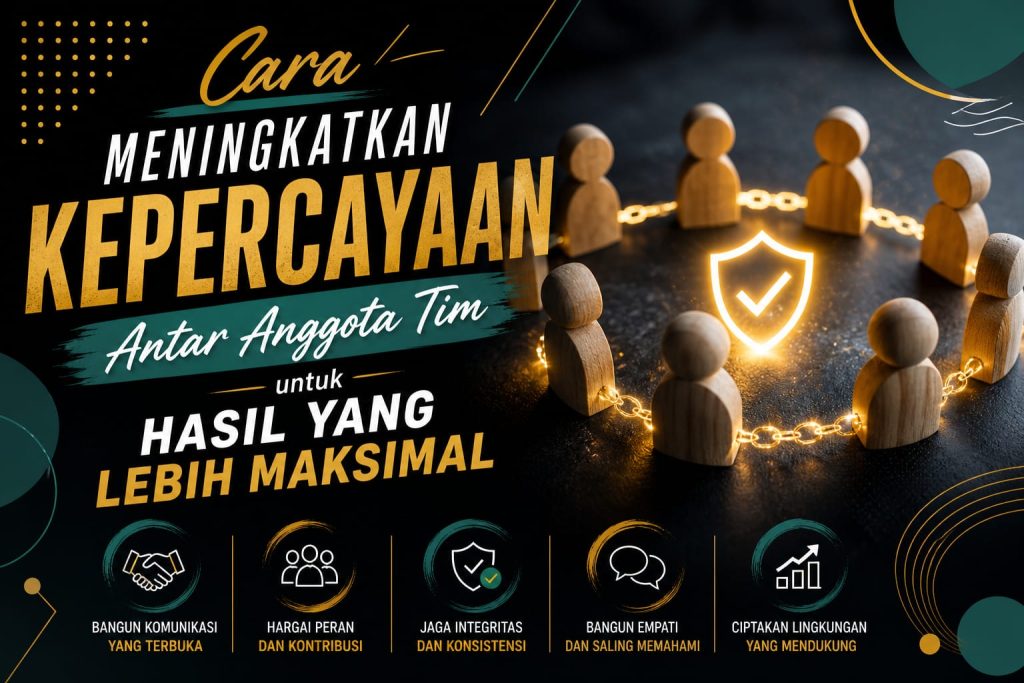 Cara Meningkatkan Kepercayaan Antar Anggota Tim untuk Hasil yang Lebih Maksimal