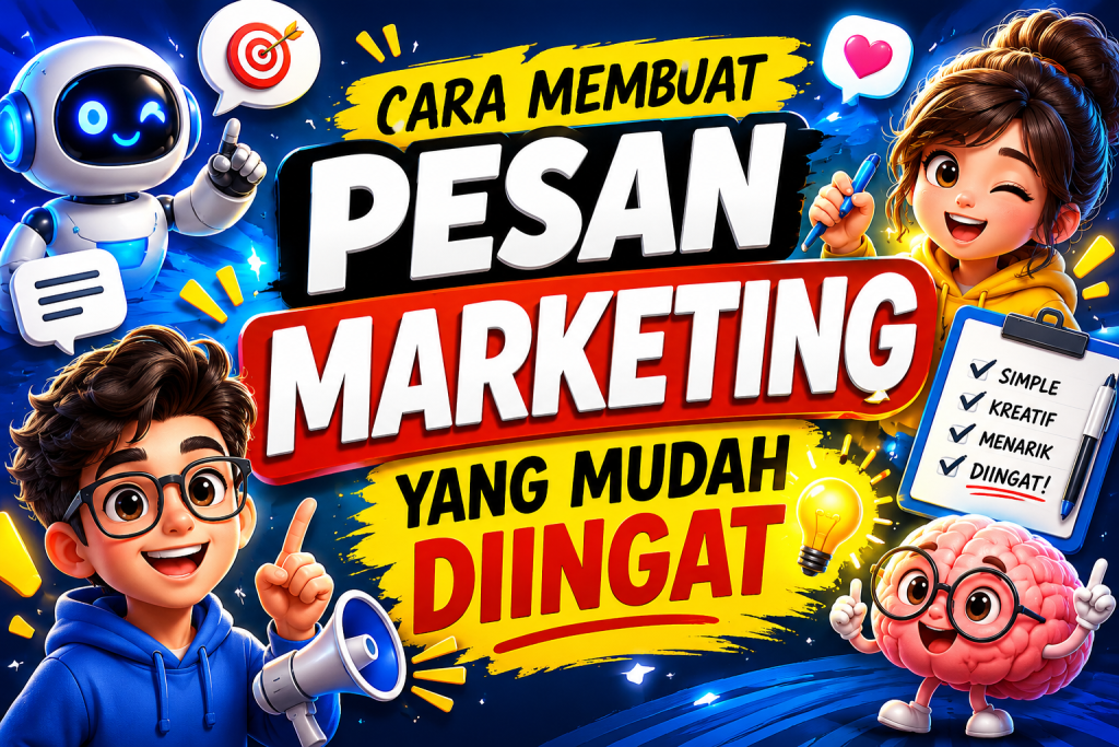 Cara Membuat Pesan Marketing yang Mudah Diingat