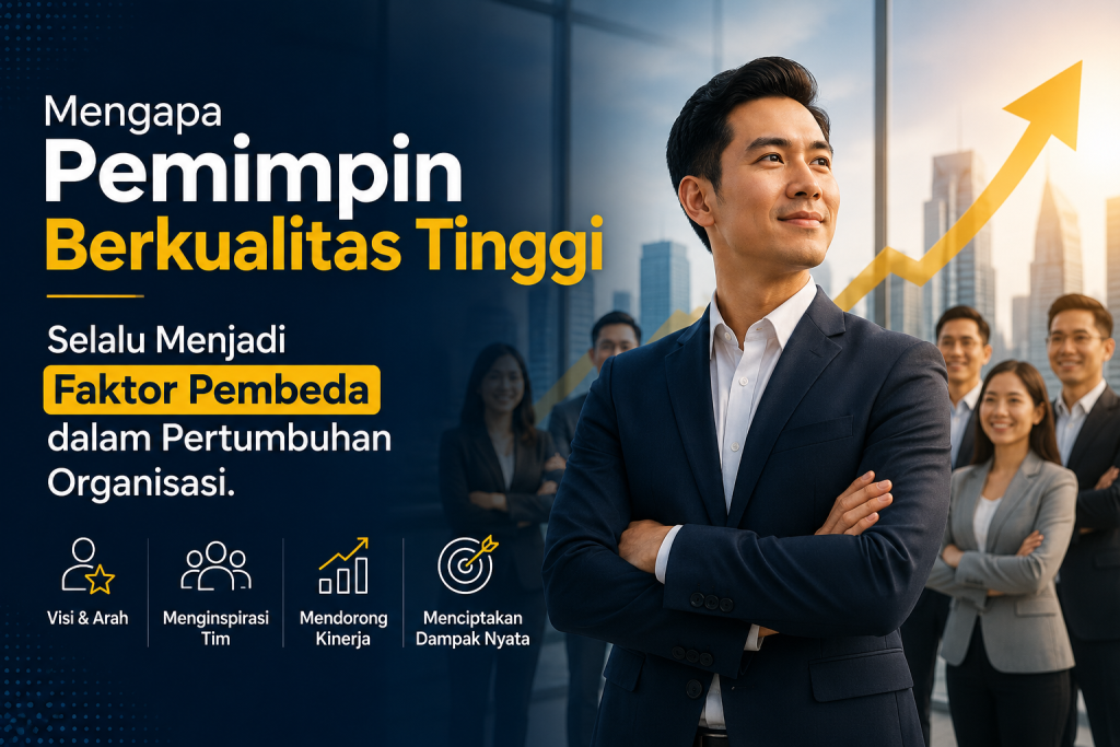Pemimpin Berkualitas Tinggi Selalu Menjadi Faktor Pembeda dalam Pertumbuhan Organisasi