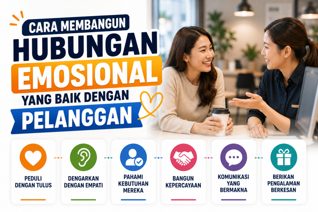 Cara Membangun Hubungan Emosional yang Baik dengan Pelangganh