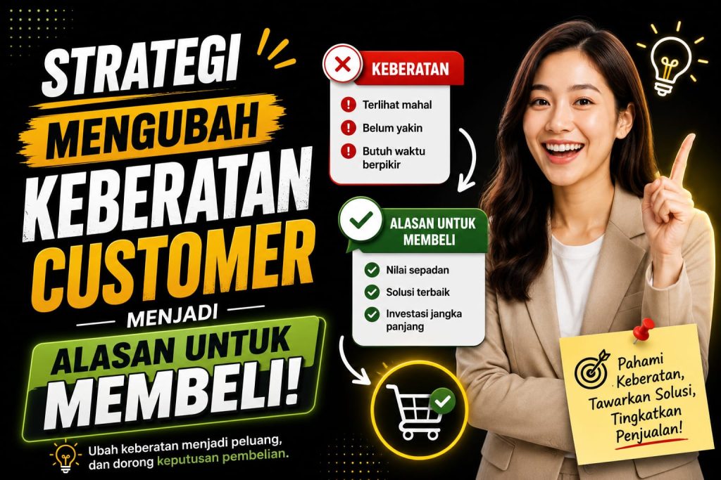 Strategi Mengubah Keberatan Customer Menjadi Alasan untuk Membeli