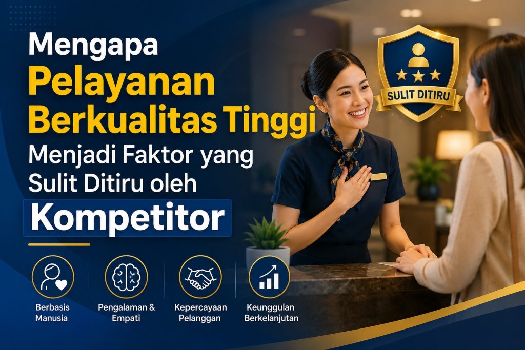 Mengapa Pelayanan Berkualitas Tinggi Menjadi Faktor yang Sulit Di Tiru oleh Kompetitor