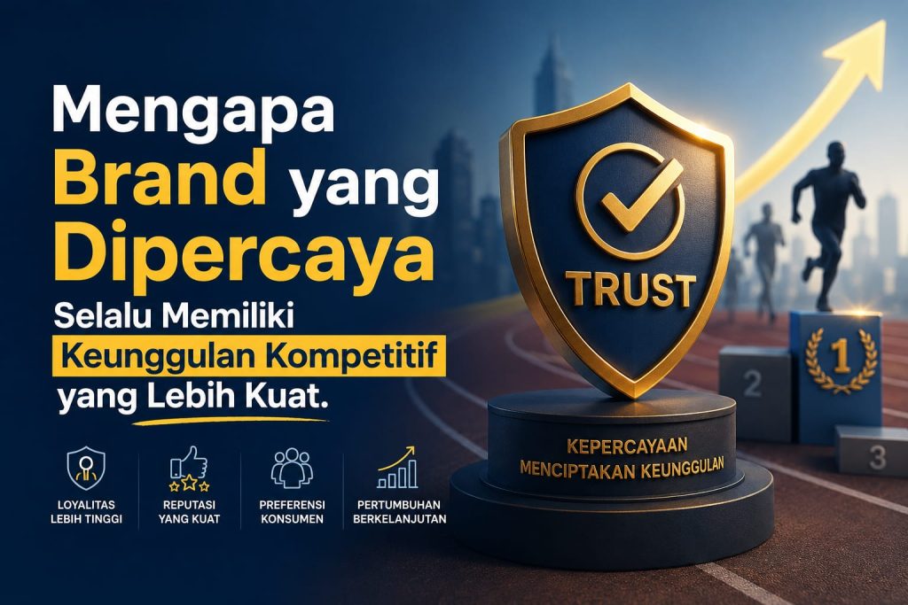 Brand yang Dipercaya Selalu Memiliki Keunggulan Kompetitif yang Lebih Kuat