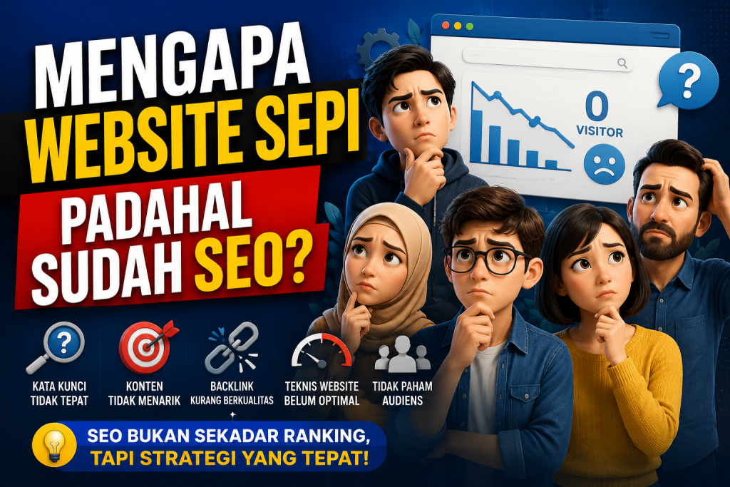 Mengapa Website Sepi Padahal Sudah SEO?