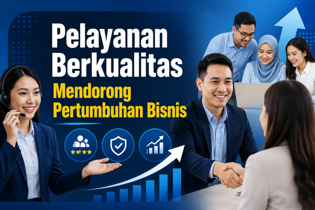 Pelayanan Berkualitas Mendorong Pertumbuhan Bisnis