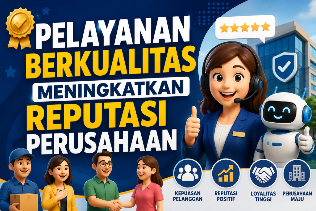 Pelayanan Berkualitas Meningkatkan Reputasi Perusahaan