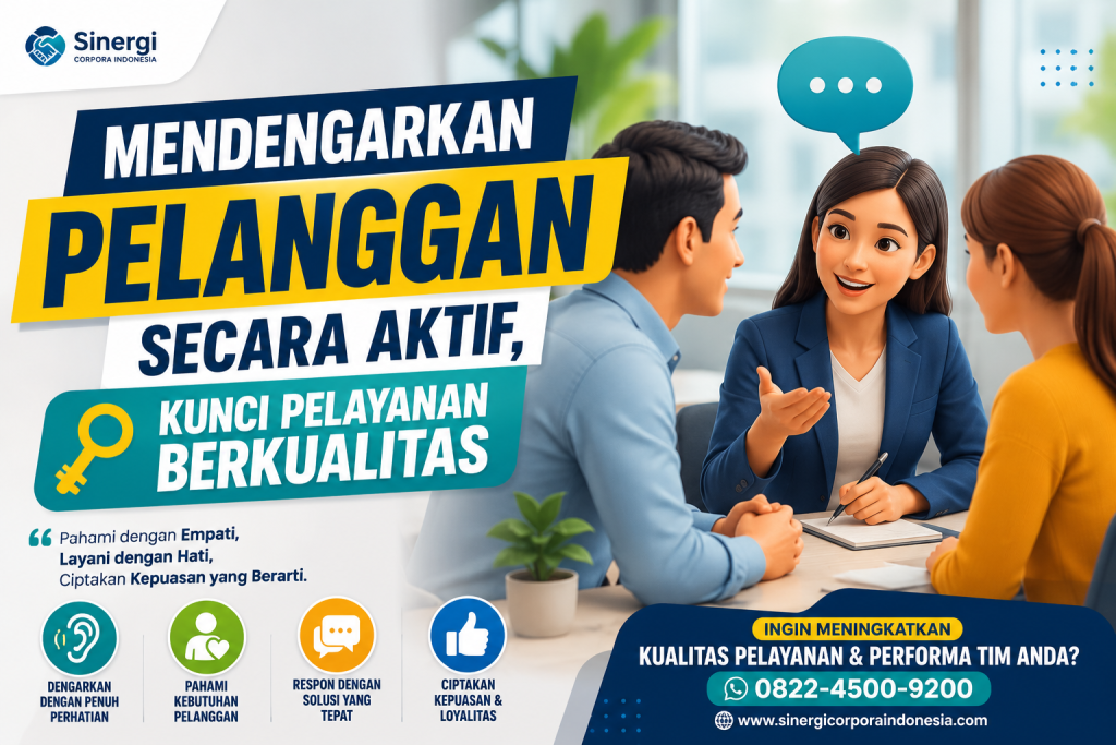 Mendengarkan Pelanggan Secara Aktif