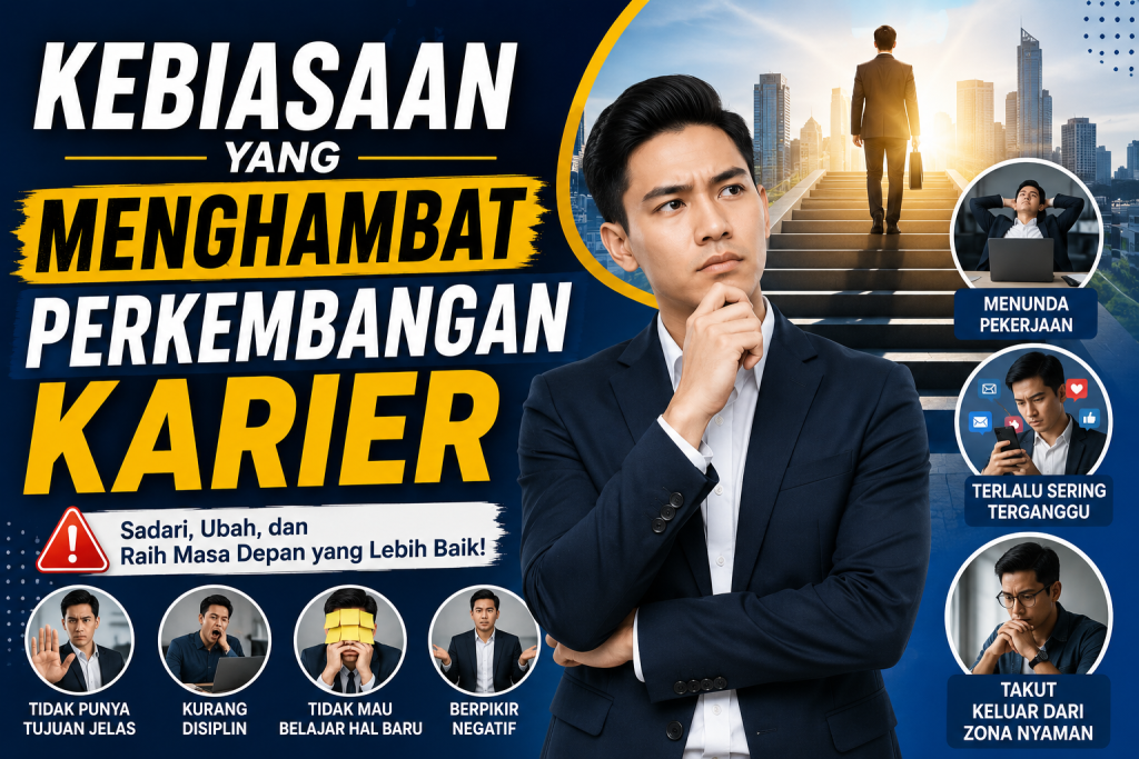 Kebiasaan yang Menghambat Perkembangan Karier
