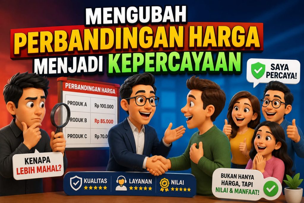 Mengubah Perbandingan Harga Menjadi Kepercayaan