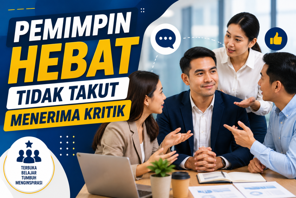Pemimpin Hebat Tidak Takut Menerima Kritik Pemimpin Hebat Tidak Takut Menerima Kritik
