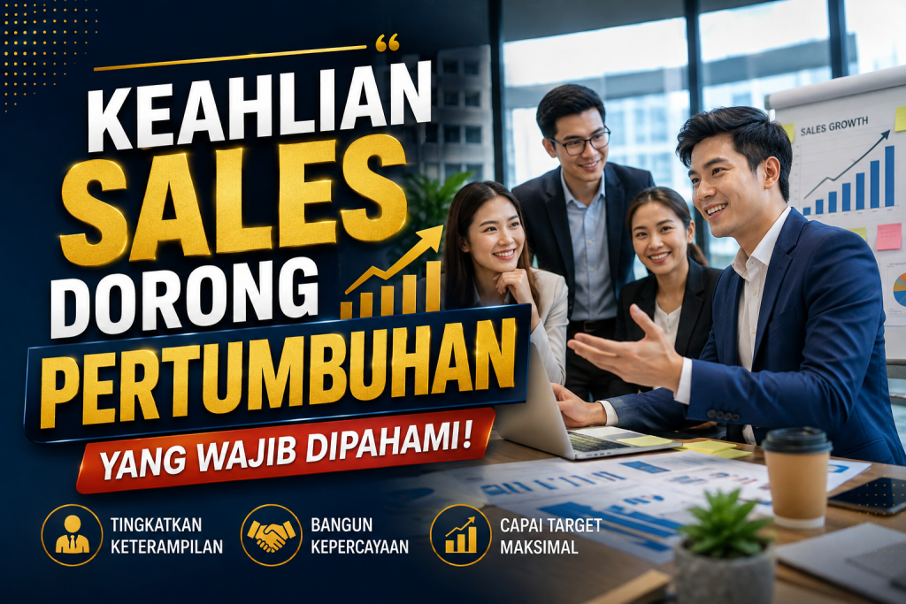 Keahlian Sales Dorong Pertumbuhan