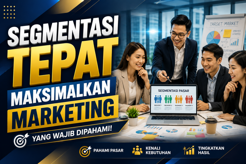 Segmentasi Tepat Maksimalkan Marketing