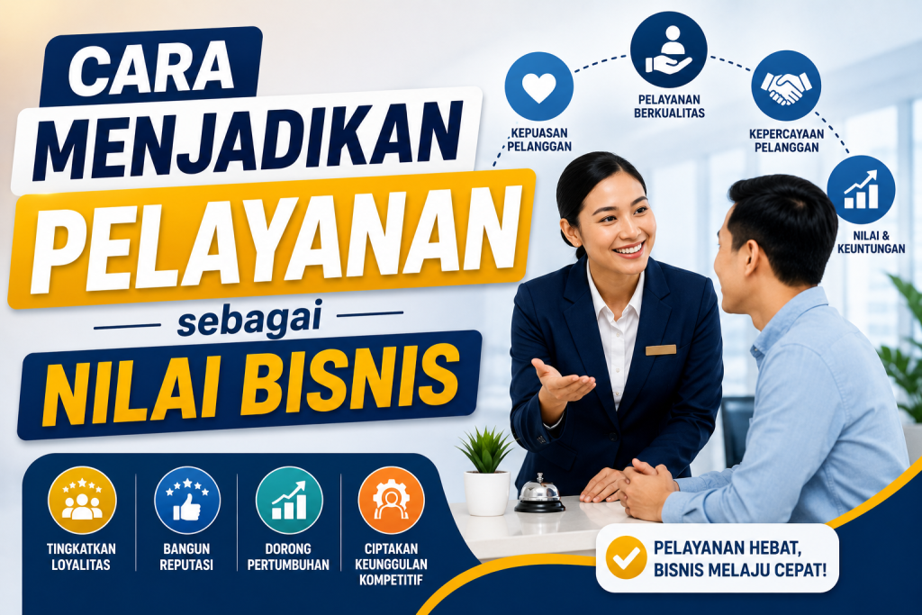 Cara Menjadikan Pelayanan sebagai Nilai Bisnis