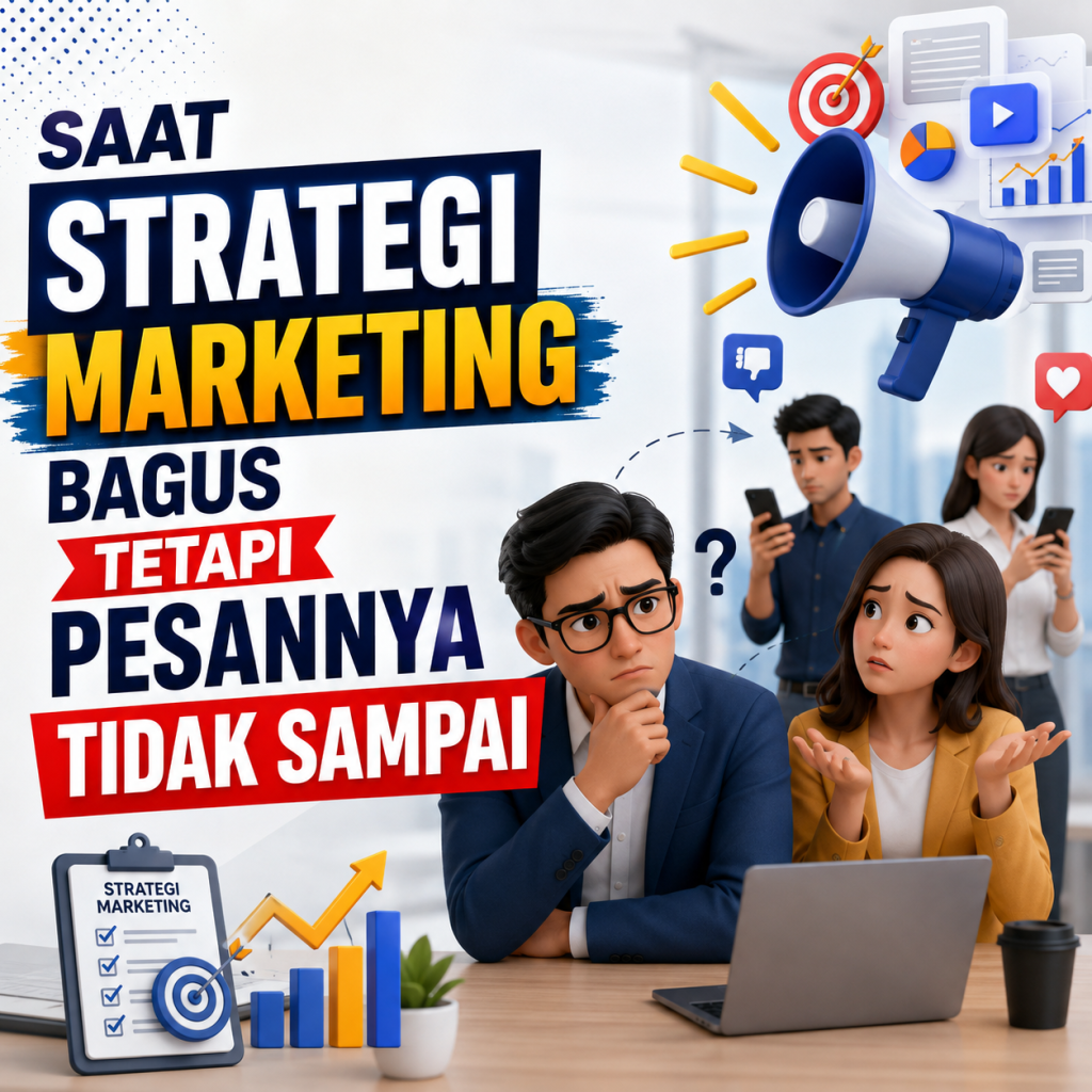 Saat Strategi Marketing Bagus tetapi Pesannya Tidak Sampai