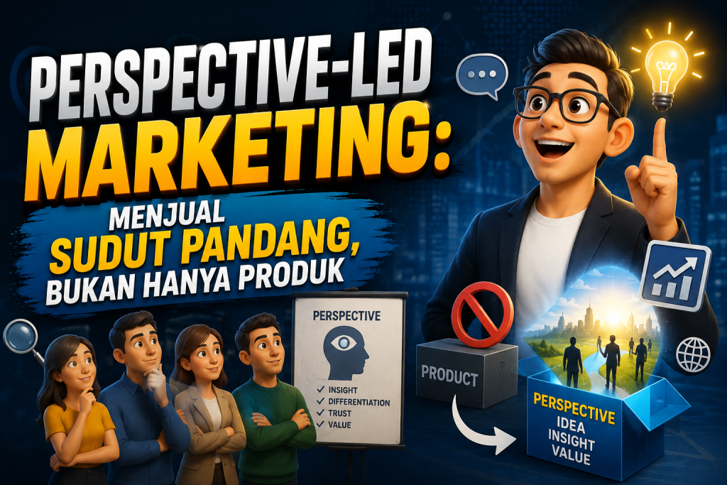 Perspective Led Marketing: Menjual Sudut Pandang, Bukan Hanya Produk Perspective Led Marketing: Menjual Sudut Pandang, Bukan Hanya Produk
