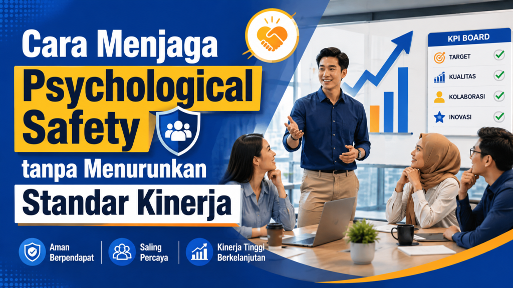 Cara Menjaga Psychological Safety tanpa Menurunkan Standar Kinerja