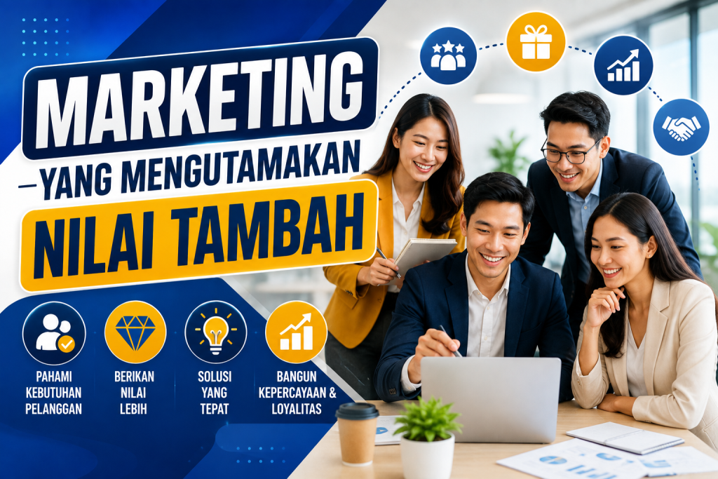 Marketing yang Mengutamakan Nilai Tambah