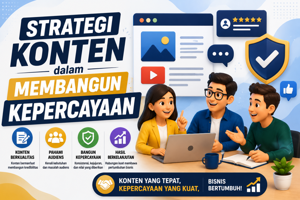 Strategi Konten dalam Membangun Kepercayaan