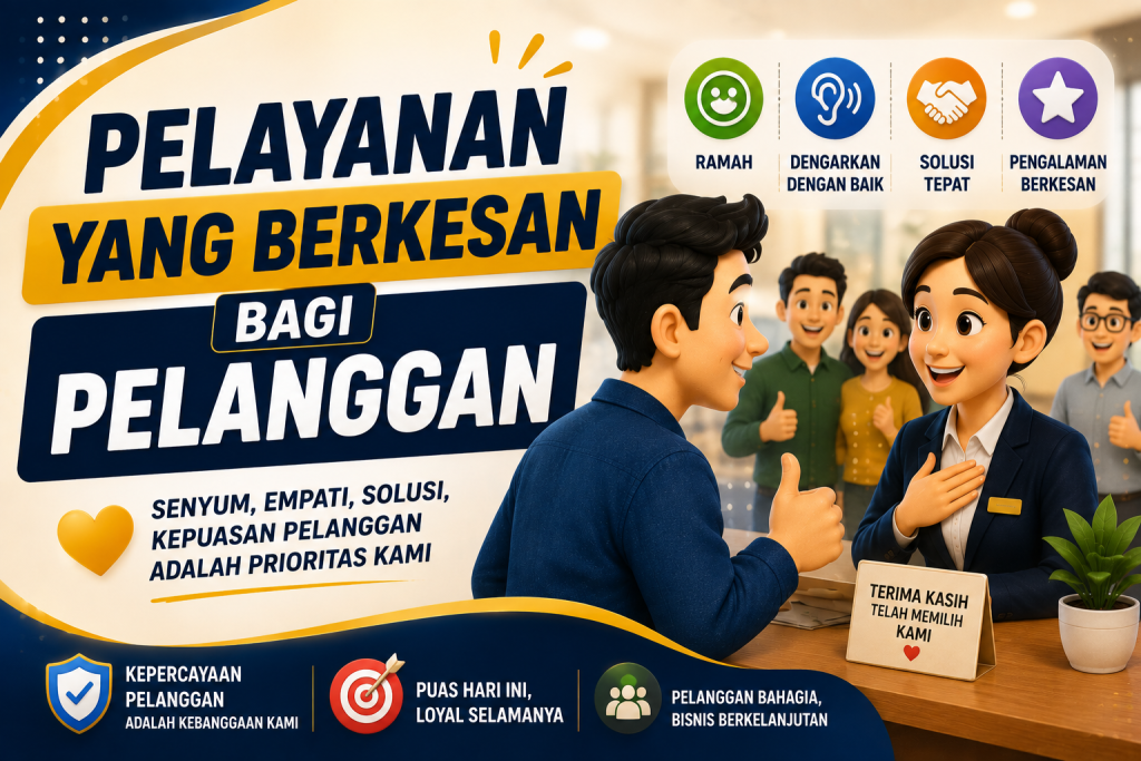 Pelayanan yang Berkesan bagi Pelanggan Pelayanan yang Berkesan bagi Pelanggan
