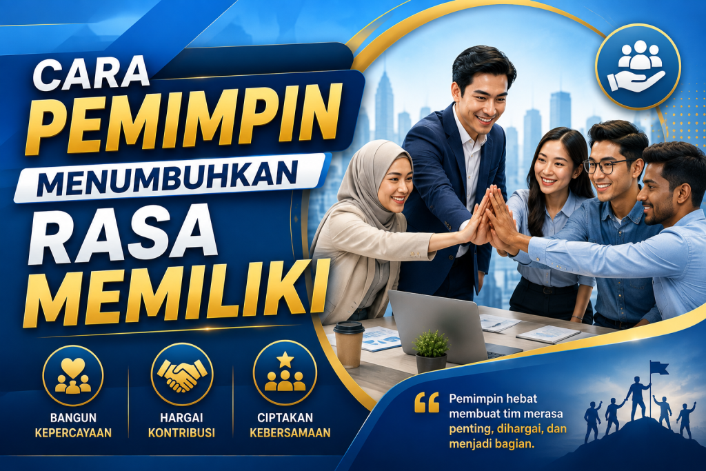 Cara Pemimpin Menumbuhkan Rasa Memiliki Cara Pemimpin Menumbuhkan Rasa Memiliki