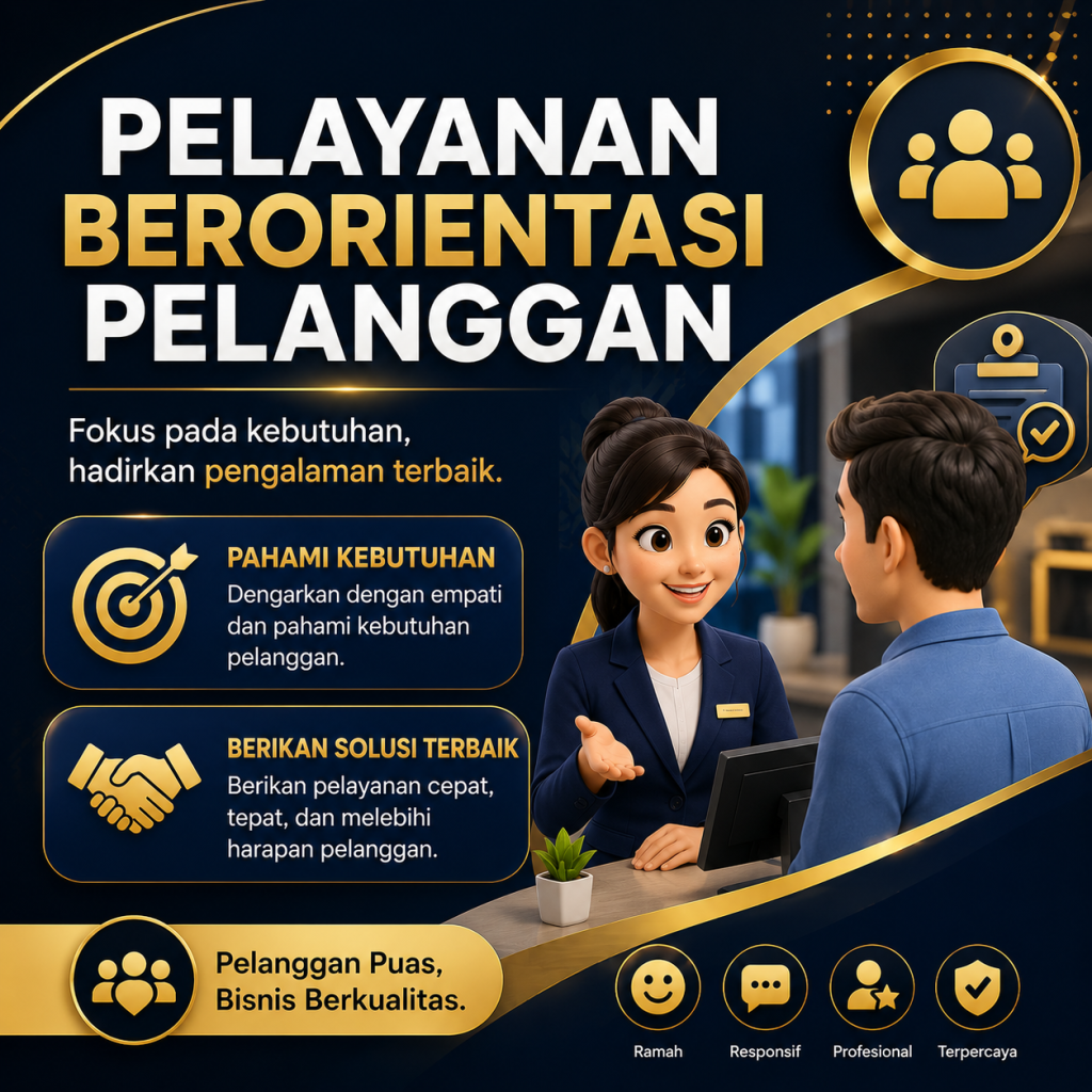 Pelayanan Berorientasi Pelanggan Pelayanan Berorientasi Pelanggan