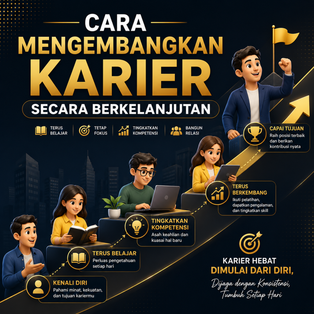 Cara Mengembangkan Karier Secara Berkelanjutan