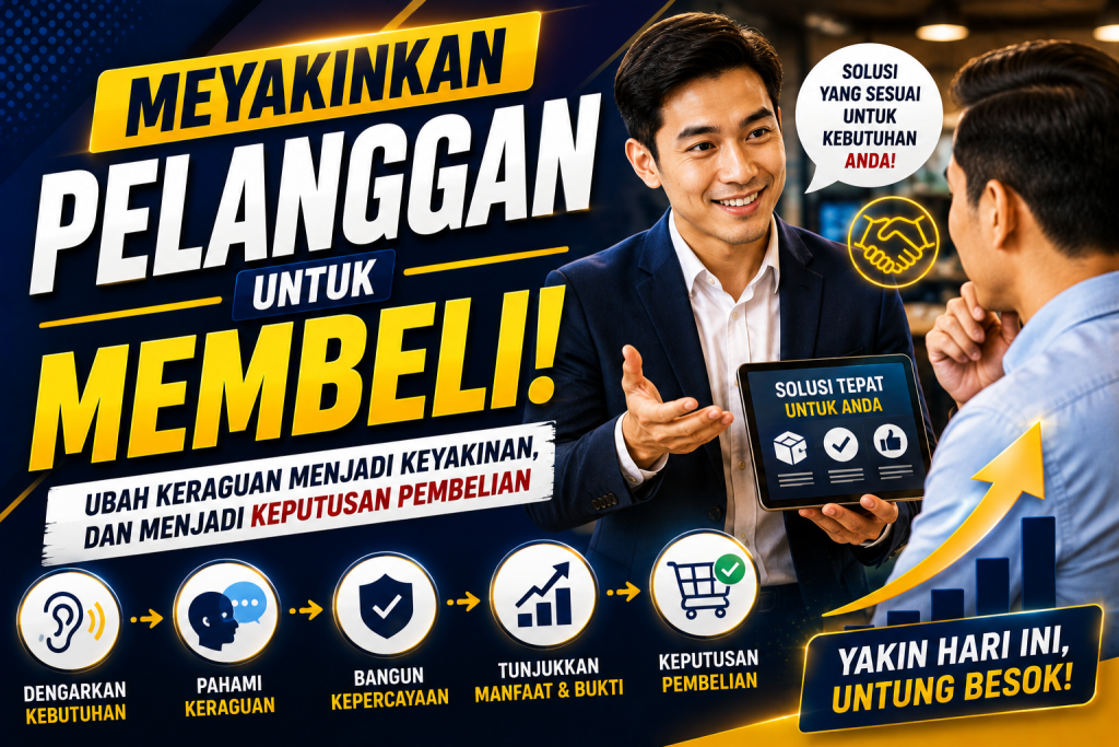 Meyakinkan Pelanggan untuk Membeli