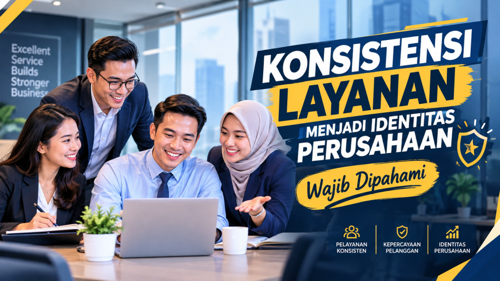 Konsistensi Layanan Menjadi Identitas Perusahaan