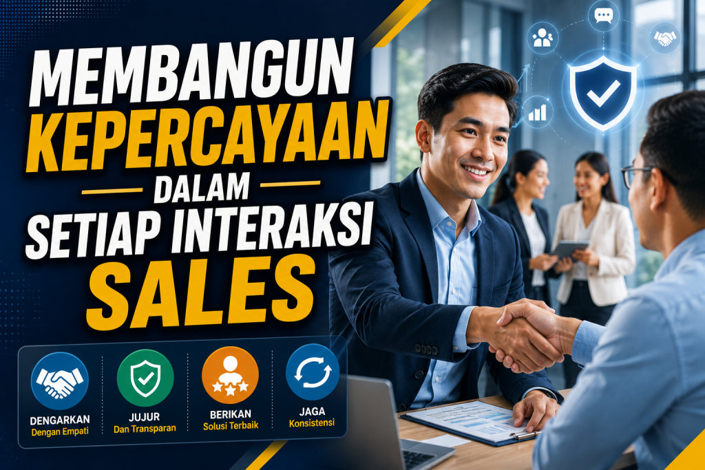 Membangun Kepercayaan dalam Setiap Interaksi Sales Membangun Kepercayaan dalam Setiap Interaksi Sales